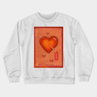 Heart matchbox Crewneck Sweatshirt